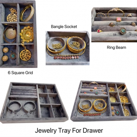 Jewelry Organizer Tray for Drawers