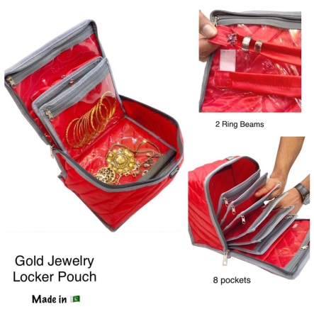 Locker Pouch for Gold Jewelry