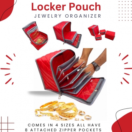 Locker Pouch for Gold Jewelry