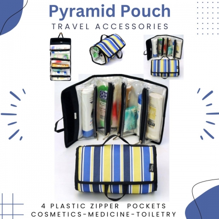 Pyramid Cosmetic Pouch