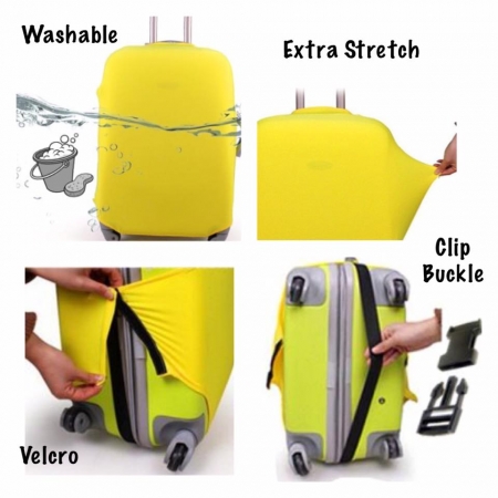 Stretch Fit - Luggage Cover ('On Travel')