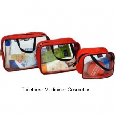 Transparent Toiletry Cube