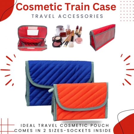 Hand Bag Cosmetic TRAIN CASE