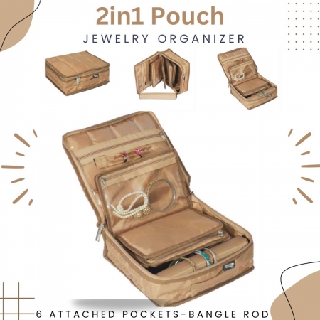 Two In One Jewelry Pouch
